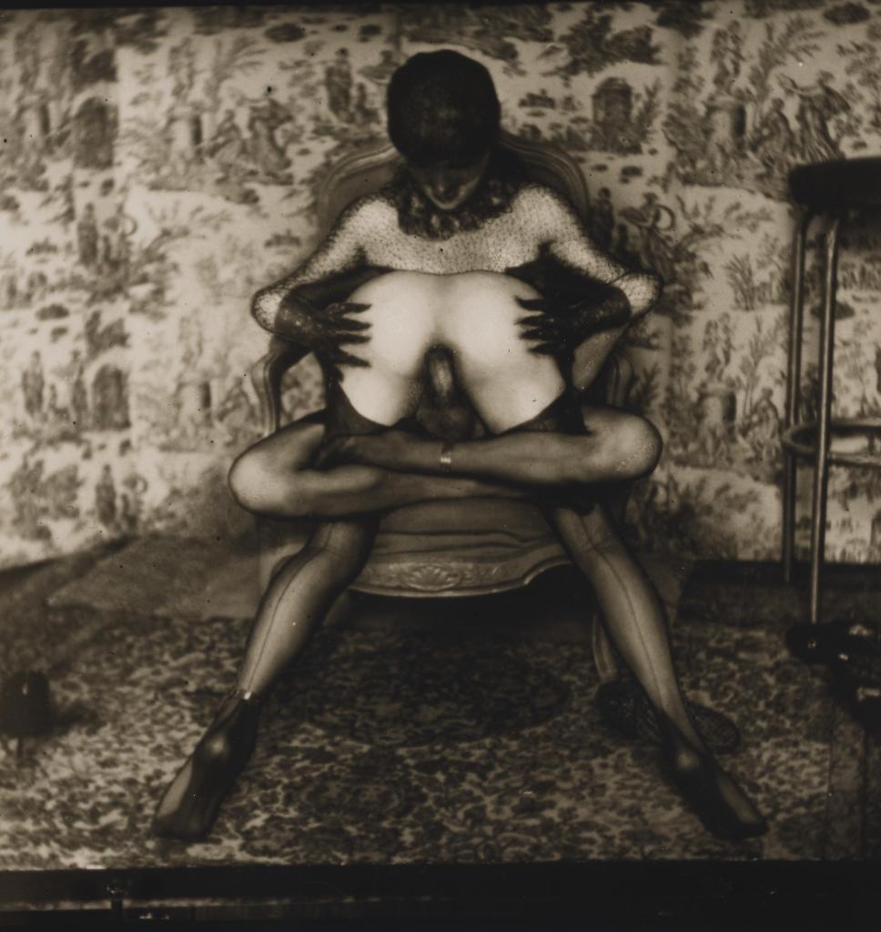 Étude préparatoire pour Autel de la Patrie, photographed by Pierre Molinier (date unknown). 